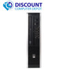 Overhead View HP 8300 Windows 10 Pro Slim Desktop PC Quad i5-3470s 2.5GHz 8GB 250GB w/19"LCD and WIFI