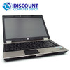 Right Side View HP Elitebook 6930P 14.1" Core 2 Duo Laptop Windows 10 Home 4GB Ram 320GB Hard Drive DVDRW WiFi
