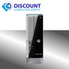 Left Side View HP Pavilion Slimline Desktop Computer PC I3 3.3GHz 4GB 500GB Windows 10 Home and WIFI