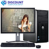 Right Side View Dell Optiplex 780 Windows 10 Pro Tower Computer PC 3.0GHz 8GB 500GB w/19" LCD and WIFI