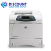 Left Side View HP LaserJet 4350n Monochrome Laser Printer