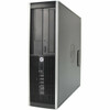 Right Side View HP 6000 Pro Desktop Computer Intel 2.8GHz 4GB 250GB DVD-RW Win10-64 Home and WIFI