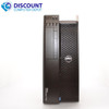 Cheap, used and refurbished Dell Precision T3600 Windows 10 Pro Desktop Computer Core Xeon 16GB 256GB SSD and WIFI with 4x Video Out