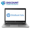Left Side View HP EliteBook Folio 9480M Intel Quad-Core i7 Laptop 4th Gen 16GB 512GB SSD Windows 10 Pro with Backlit Keyboard