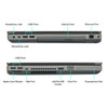 Rear Side View HP ProBook Laptop 6565b 15.6" LED AMD A6 Quad Core 1.6GHz 8GB 500GB Windows 10 Home Radeon HD 6520G