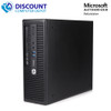 Left Side View HP ProDesk Desktop Computer PC Intel i5- 4590 (3.7GHz) 400 G2.5 8GB New 256SSD Windows 10 Home / Customize