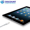 Overhead View Apple iPad 3 64GB 9.7" HD Touchscreen Tablet  WiFi Bluetooth Excellent Condition