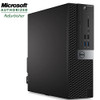 Left Side View Dell OptiPlex 5040 Desktop Computer PC Quad i7 3.2GHz 16GB 512 SSD with Wi-Fi and Bluetooth Windows 10 Pro