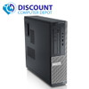 Rear Side View Fast Dell Optiplex 390 Windows 10 Pro Desktop Computer Core i3 3.1GHz 4GB 256GB and WIFI