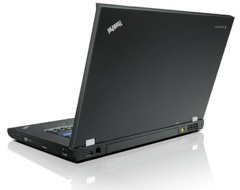 Right Side View Lenovo ThinkPad 15.6" T530 Core i5-3320M Laptop Windows 10 4GB RAM 320GB HD DVD WiFi Power Adapter