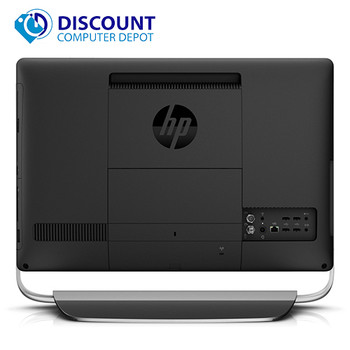 Right Side View HP Touchsmart 320 pro 20" Aio AMD A4-3400 2.7GHz 8GB 250GB HDD DVDRW Windows 10 Pro and WIFI