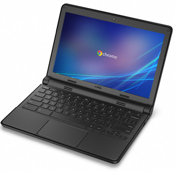 Cheap, used and refurbished Dell Chromebook 3120 11.6" HD Laptop PC Intel 2.16GHz 4GB 16GB SSD Google Chrome OS HDMI Wifi Bluetooth and Webcam and WIFI