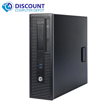 Cheap, used and refurbished HP ProDesk G1 Desktop Computer Core i5 (4th Gen) 3.2GHz 8GB 500GB Windows 10 Pro and WIFI
