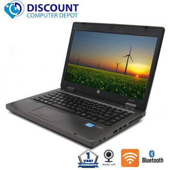 Cheap, used and refurbished HP 6470b 14" Laptop Computer Core i5 8GB 1TB Windows 10 Pro DVD-RW