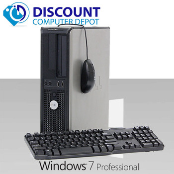 Cheap, used and refurbished Refurbished Dell Optiplex 755 3 GHz Dual Core, Core 2 Duo Small Desktop 2GB 250GB Windows 7, (win 7) Pro