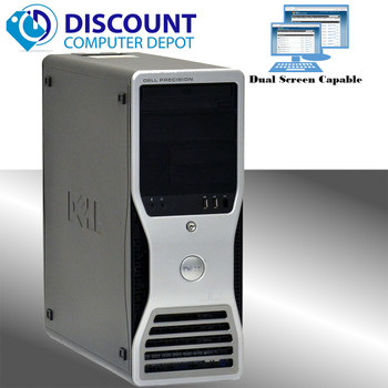 Cheap, used and refurbished Dell Precision T690 Workstation Computer Windows 10 Pro Xeon Quad Core 8GB 500GB HDMI and WIFI