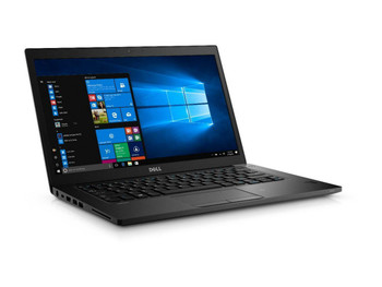 Right Side View Dell Latitude 7480 14" Laptop Core i5 7th Gen PC 8GB Ram 256GB NVMe SSD Windows 10 Professional