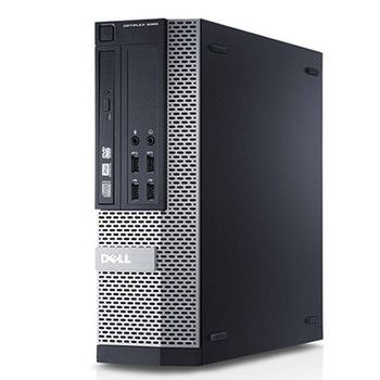 Cheap, used and refurbished Dell OptiPlex 9010 Desktop i5-3470 3.20GHz 16GB RAM 256GB SSD Win10 Pro WiFi and Bluetooth with 19" LCD monitor and USB keyboard and mouse