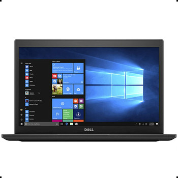 Front View Dell Latitude 7480 14" Laptop Core i5 7th Gen PC 8GB Ram 256GB NVMe SSD Windows 10 Professional