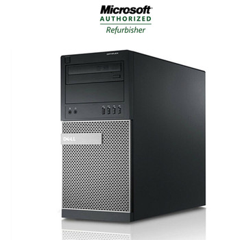 Cheap, used and refurbished Dell Optiplex 9020 PC Tower Computer PC, 3.20 GHz Intel i5 Quad Core Gen 4, 8GB DDR3 RAM, 1TB Hard Drive, Windows 10 Pro