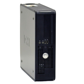 Right Side View Dell Optiplex 740 SFF Dual Core AMD 64x2 Windows 7 Pro 64