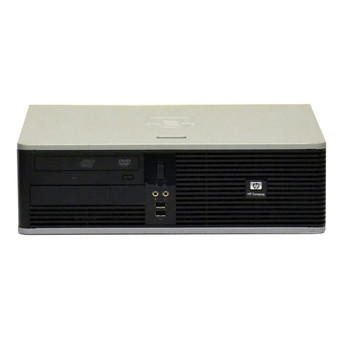 Right Side View Refurbished HP DC7800 2.3 GHz Dual Core, Core 2 Duo Desktop 4GB 80GB Windows 7, (win 7) Pro