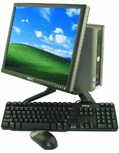 Cheap, used and refurbished Dell Optiplex GX620 Pentium Dual-Core USFF Windows 7 Pro 64 & Monitor