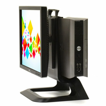Cheap, used and refurbished Dell All-In-One Desktop Computer w/Windows 10 Dual Core 4GB Ram 17" LCD & WiFi