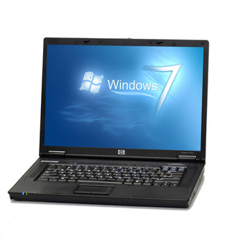 Front View HP Laptop Computer PC Notebook Windows 7  4GB Ram 60GB HDD Dual Core DVD WiFi