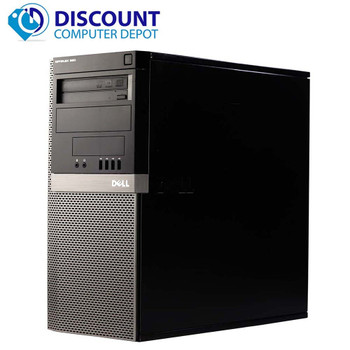 Dell OptiPlex 960 Tower C2D 3.0 4GB 250GB DVD-RW Win10-32 Home Dell 17" Monitor