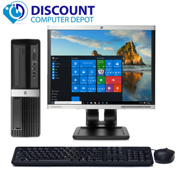 Cheap, used and refurbished PC Assy HP 3000 Pro Desktop C2D 2.93 4GB 160GB DVD-RW Win10-64  Home 17Mon Key-Mice WiFi