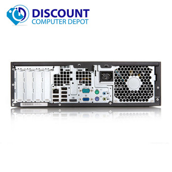 Right Side View HP Elite 8200 Windows 10 Pro Desktop Computer PC Intel i5 3.1GHz 4GB 500GB DVD-RW and WIFI