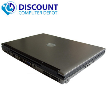 Right Side View Dell Latitude  D-Series Laptop Computer Core 2 Duo 4GB Ram 160GB Windows 10 Home DVD WIFI