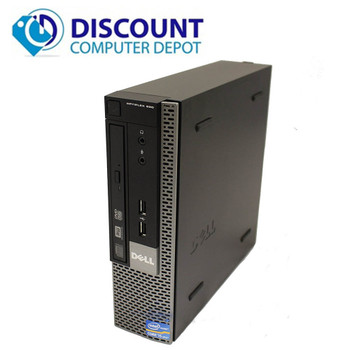 Cheap, used and refurbished Dell Optiplex 790 USFF Desktop Computer PC i5 2.5GHz 4GB 500GB Windows 10 Pro and WIFI