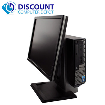 Cheap, used and refurbished Dell Optiplex 780 All In One Desktop Computer PC C2D 3.0GHz 4GB Win10 Pro 19"LCD