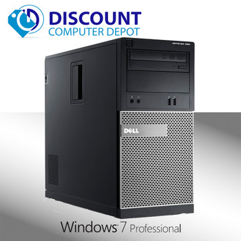 Cheap, used and refurbished Dell Optiplex 390 Quad i5 Windows 7 Pro Desktop Computer 3.1GHz 4GB 120GB SSD