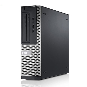 Front View Dell Optiplex 390 Windows 10 Desktop Computer Core i3 3.1GHz 4GB 250GB HDMI key mice and wifi