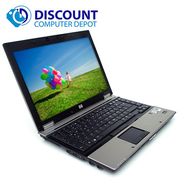 Cheap, used and refurbished HP Elitebook 8530 14.1" Laptop Windows 10 Core 2 Duo 2.2Ghz 4GB 250GB Webcam and WIFI