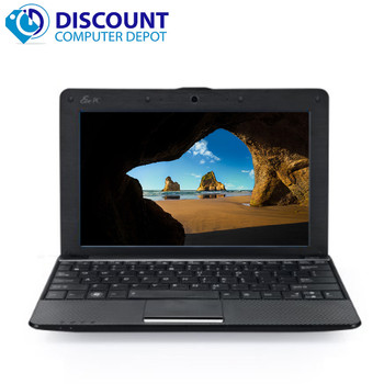 Right Side View Asus 1001PX Windows 10 Home Netbook Laptop 10.1 Notebook 2GB 80GB Dual Core WiFi