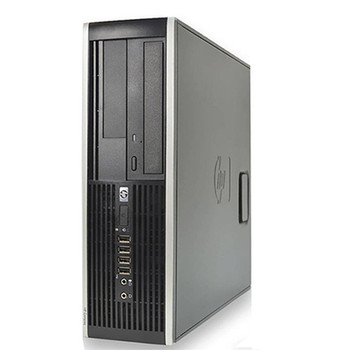 Front View HP Elite Windows 10 Pro Desktop Computer PC Core i5 3.1GHz 8GB 1TB DVDRW and WIFI