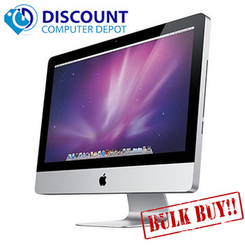 Cheap, used and refurbished Lot of 5 Apple iMac A1224 20" Core 2 Duo 2.26GHZ El Capitan 4GB RAM 160GB HDD All in One
