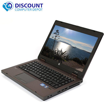 Cheap, used and refurbished HP ProBook 6460b 14" Windows 10 Laptop Notebook Intel i3 2.1GHz 4GB 320GB Webcam and WIFI