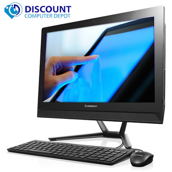 Cheap, used and refurbished Lenovo C40 21.5" Touchscreen all-in-one Desktop Quad Core 1.8GHz Windows 10 Pro