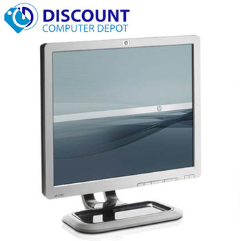 Cheap, used and refurbished HP 19" Flat Panel Screen LCD Monitor with VGA Cable (1 Year Warranty!)
