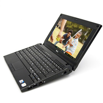 Front View Fast Dell Latitude 10.1" Netbook Laptop PC Intel 1.6GHz Windows 10 and WIFI