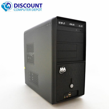 Cheap, used and refurbished Fast Custom Destop Computer PC Dual Core 2.13GHz 4GB 250GB DVD Windows 10