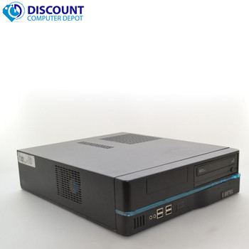 Front View Fast Detel Desktop Computer Intel Core i3 3.1GHz Windows 10 and WIFI