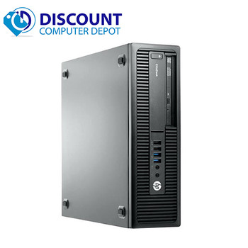 Cheap, used and refurbished HP EliteDesk 800 G1 Desktop Computer Core i3-4130 8GB 256GB SSD Windows 10 Pro