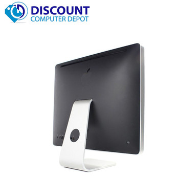 Right Side View Apple iMac 20" Desktop Computer Core 2 Duo 4GB 1TB El Capitan Mac OS (A1224)