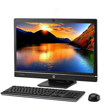 Front View HP 6300 21.5" HD All In One Desktop Computer PC Core i5 4GB 500GB Windows 10 and WIFI